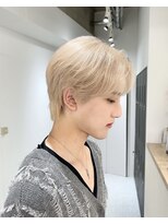 メンズペレ 渋谷(MEN'S PELE)&nbsp;ニュアンスパーマ/韓国マッシュ/スパイキーショート/渋谷