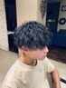 カット＋メンズパーマ＋トリートメント　　￥11880