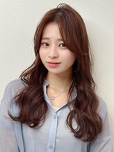 プリマ アンジュ 中目黒店(PRIMA ange) 小顔に見えるモテウェーブロング　PRIMA ange 中目黒