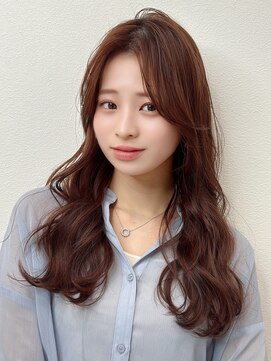 プリマ アンジュ 中目黒店(PRIMA ange) 小顔に見えるモテウェーブロング PRIMA ange 中目黒