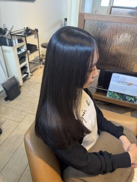 ハピネスフィール 宇治店(Happiness FEEL) 【山本鮎里】 韓国風/髪質改善/縮毛矯正/顔周りスタイル