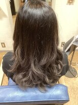 チャオ(CIAO) グラデーショングレージュシルバー