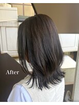 ロエ(loe)&nbsp;透明感も兼ね備えた！大人のダークグレージュ☆白髪ぼかし