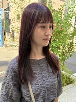 スミス 上野(smith)&nbsp;カシスレッド暖色カラーレイヤーカット