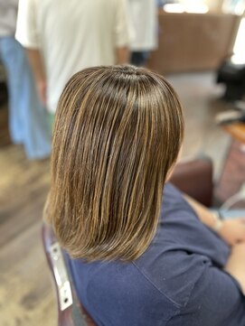 アート(art) 白髪ぼかしハイライト