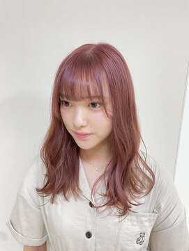 スウィープ 札幌大通(sweep) ピンクラベンダーで透明感ヘア◎札幌