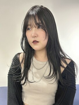 トレス(TRESS) レイヤー/ナチュラルブラウン/顔まわりレイヤー/顔まわりカット