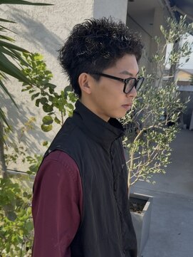 シェルハ(SHELHA) スパイキーショート/ピンパーマ/大人短髪