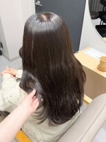 モク 立川(moc)&nbsp;韓国風レイヤーカットブリーチダブルカラー前髪