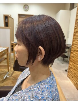 大人美人ショート！メテオカラーで大満足！［川越駅］