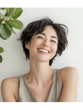 ショートニュアンスパーマ