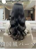 韓国風パーマ/コテ巻き風パーマ/デジタルパーマ/レイヤー#韓国