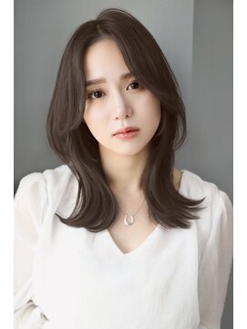 オズ 郡山駅前店(OZ) 小顔カット×アッシュブラウンレイヤー