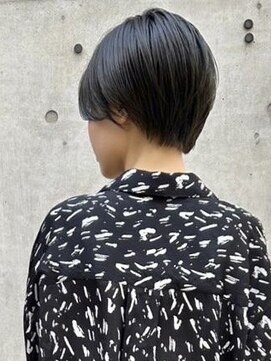 アビント バイ レシッド 武蔵小杉(abinto by rcid) 長め前髪カット大人コンパクトョート