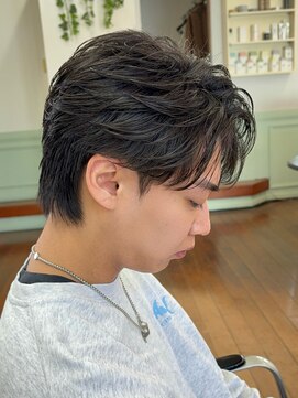 フラッシュパック(FLASH PACK) フェザーパーマ/ニュアンスパーマ/ウルフ/刈り上げ無し