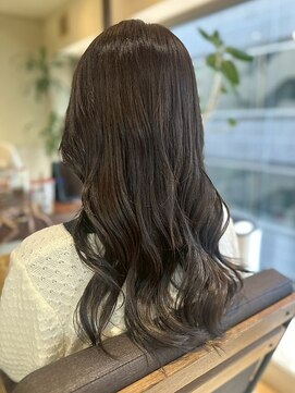 ヘアリゾート粋 ティガ 池袋店(tiga) 艶髪グレージュ/レイヤーカット/ウェーブ