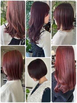 エミュ(emu.) しっかり発色◎レッドカラー