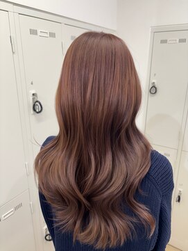 アッシュ 下北沢店(Ash) コーラルピンクブラウンカラー