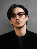 ニュアンスパーマ×サイドパート×センターパート×men's