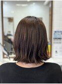 ▼ボブスタイルにレイヤーカットをプラス♪パツンすぎないボブ