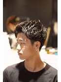 ニュアンスパーマ/ツイストスパイラル/フェード[中野/MEN'S]