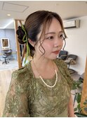 お団子ツインくらげヘア