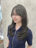 セブンルックス(7LOOKS)&nbsp;【レイヤー】シルバーグレー×アクセントレイヤー