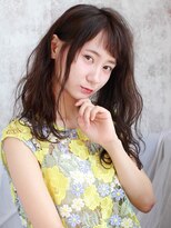 ワームス(warmth) 【warmth(大槻)】短め前髪×大人ウェーブ×赤み消しカラー