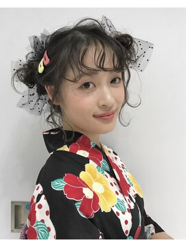 ヴァンクシー バイ ルナ(VANKCY by Luna) neolive plus 向ヶ丘遊園 浴衣着付け ヘアアレンジ 花火大会