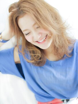 モードケイズ 本厚木(MODE K's) 【MODE K's厚木】ミルクグレージュ×くびれセミディ