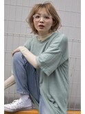 【志岐英恵】 spring BOB style