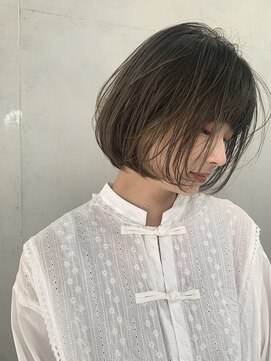 ラグゼ(Luxe) お洒落に髪質改善×ボブ【Luxe井上彩】