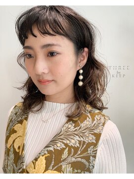 センス(SENSE) 【SENSE beauty salon 関谷】ふわっとウェーブ×ショートバング