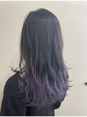 グラデアッシュパープル