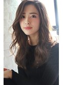 デジタルパーマロングヘアカタログゆるふわ韓国風表参道栗原/200