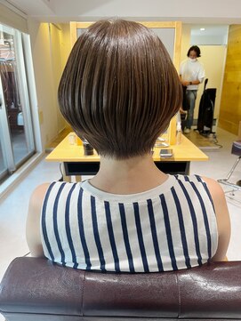 アーティクル(Article) 【Article二子玉川】ひし型ショートボブ