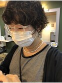 ショート パーマ*