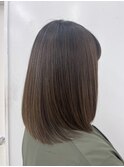 20代30代40代大人可愛い髪質改善カラー肩ラインエアリーボブ