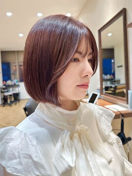 ロンドブルーム 天神大名店(Lond Bloom) 10代20代30代ショートボブ丸みショートマッシュショート似合わせ