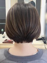 ヘアークリアー 春日部 大人可愛いショートボブ/立体感UPハイライト/30代40代50代