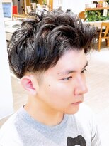 アルクバイネオリーブ 荻窪店(arc by neolive) 流れるマッシュパーマ