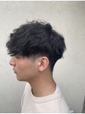 ナチュラル波巻きパーマ