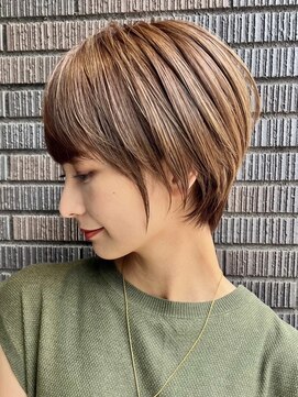 プルーヴ 秋葉原(prove) 30代40代大人女性/前髪ありショートボブ/ショートヘア/髪質改善