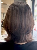 ヘアークリアー 春日部 大人可愛いミディアムレイヤースタイル/小顔効果◎/30代40代50代