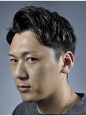 大人かっこいいアップバンクショート