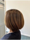 白髪ぼかしハイライト