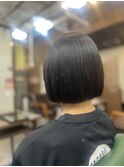 中高生1番人気のボブスタイル縮毛矯正