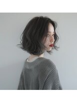 ヘア ケア オディール(Hair Care Odile) 【ショートボブ】ゆるふわカールスタイル