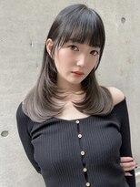 ロンドウル 熊本(Lond ulu) 大人美人なlayer style /ネオ韓国layer cut/フォギーベージュ