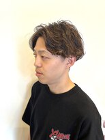 フラテロ(fratello)&nbsp;パーマ　サイドパート